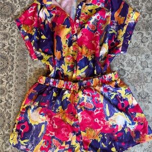 SHEIN Colorful Printed Set